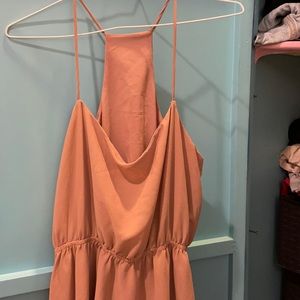 F21 Tan Dress